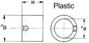 plastic lapping rings