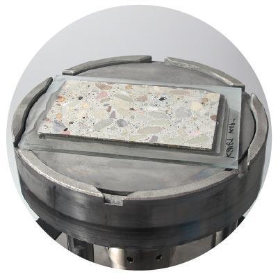 thin section of concrete
